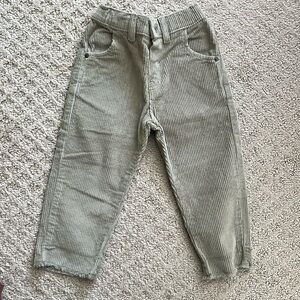 Zara infant corduroy pants